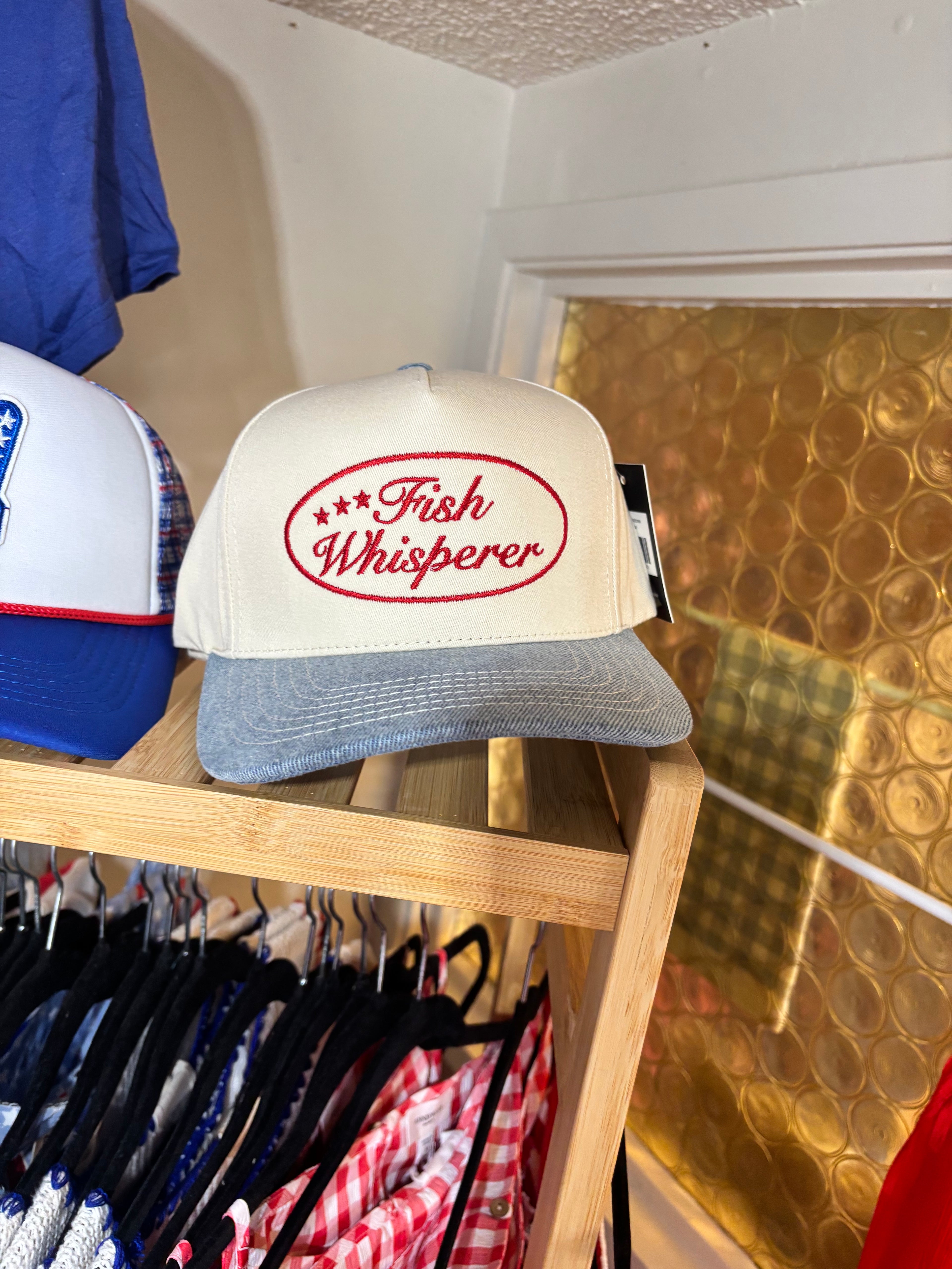 Fish Whisperer Canvas Hat