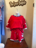 Red Star Shorts