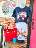 Sequin Buffalo Tee