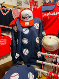 Sequin Baseball Long Sleeve