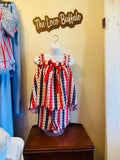 Stars and Stripes Scalloped Shorts