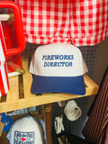 Fireworks Director Canvas Hat