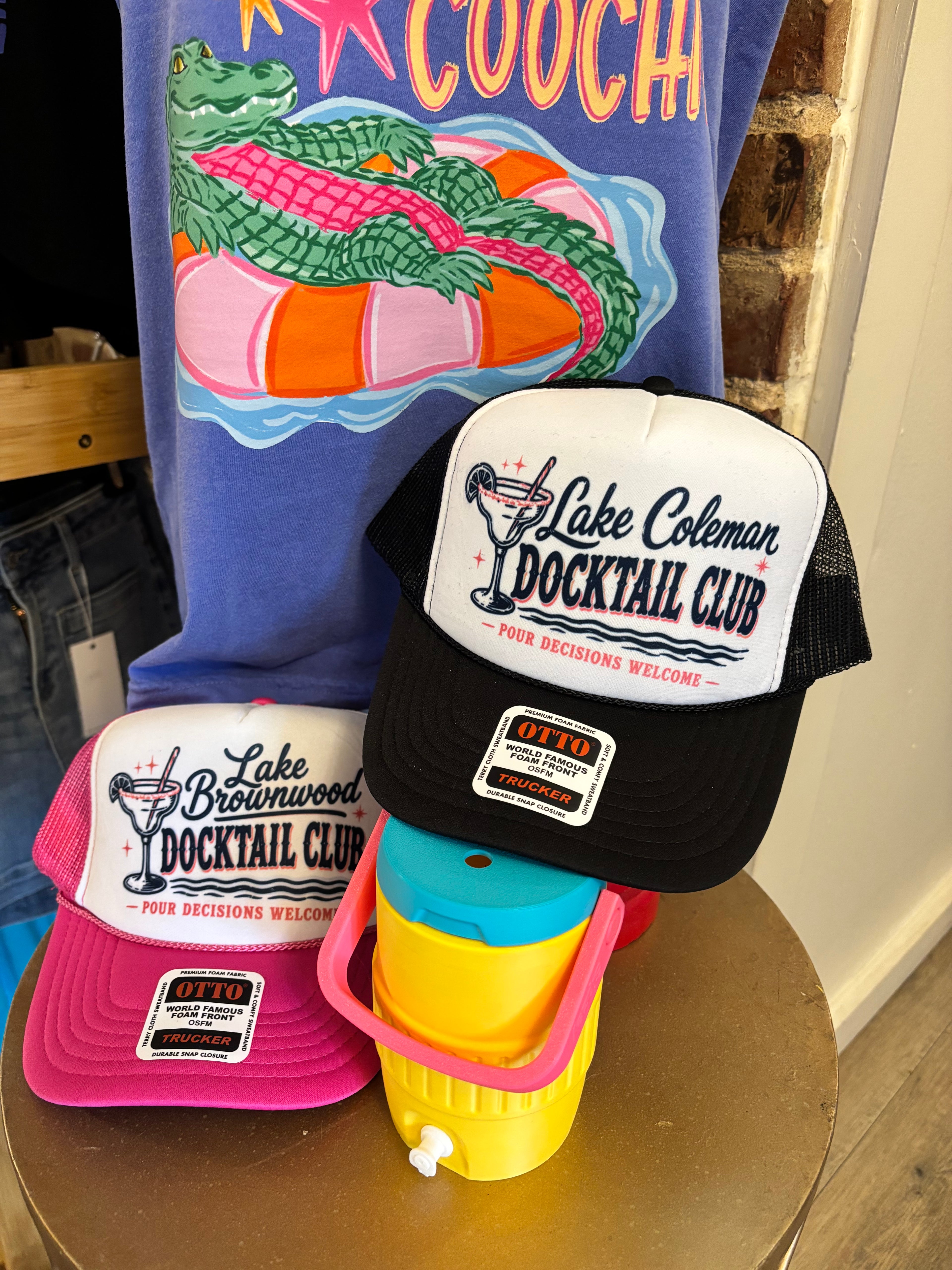 Lake Brownwood Docktail Club Hat